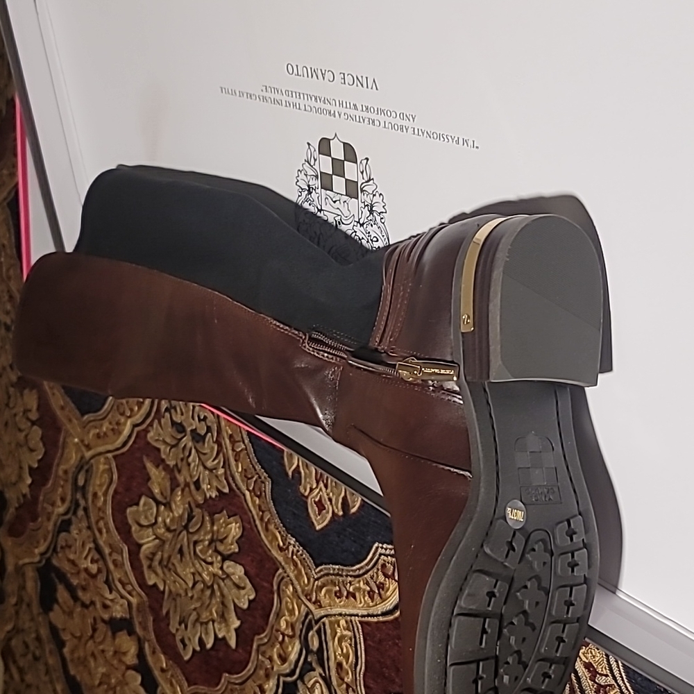Vince Camuto Boots, Size 7M, Color Brunette/Black